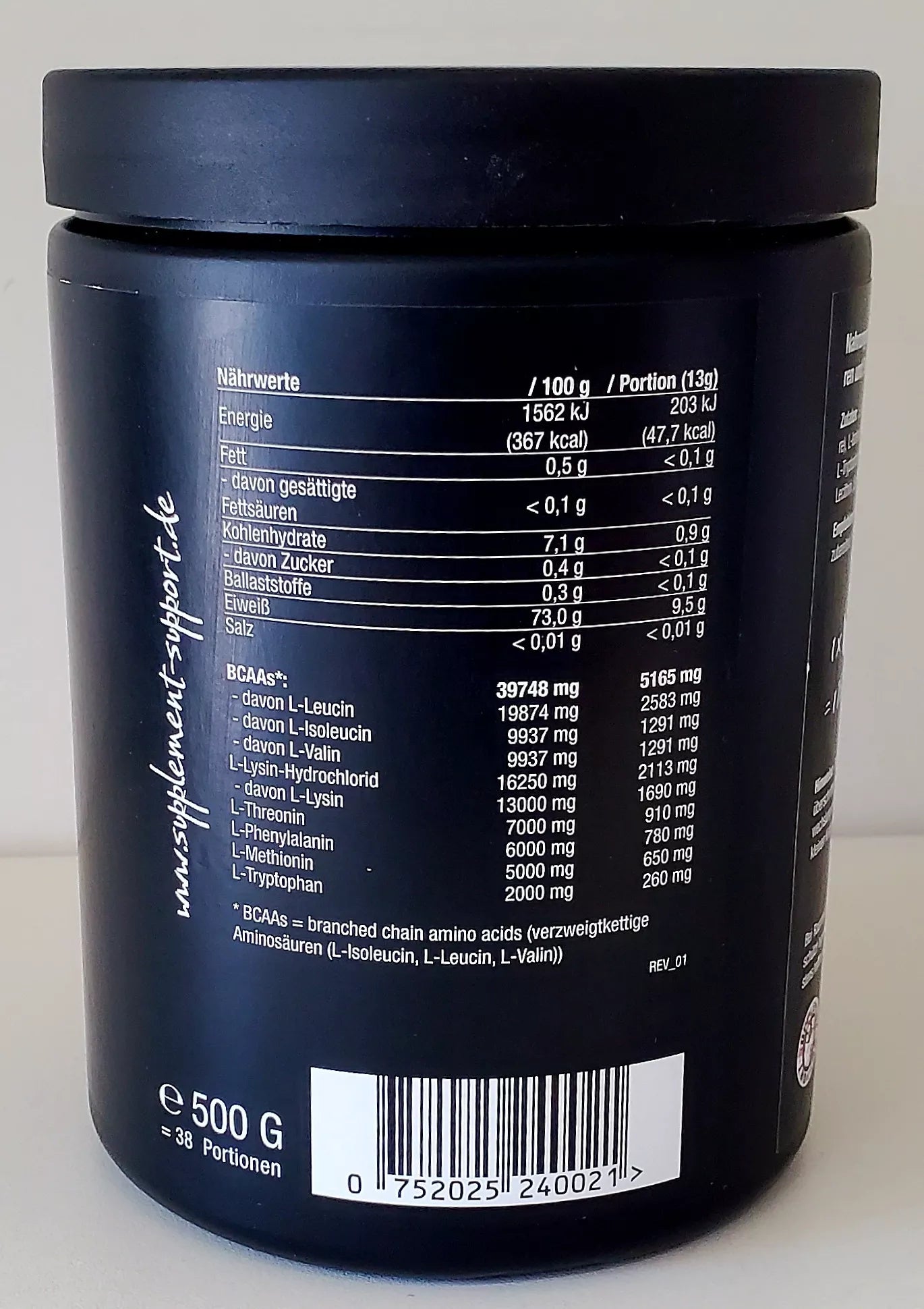 Supplement Support EAA Complex 500g
