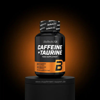 BioTech USA Koffein + Taurin 60 Kapseln