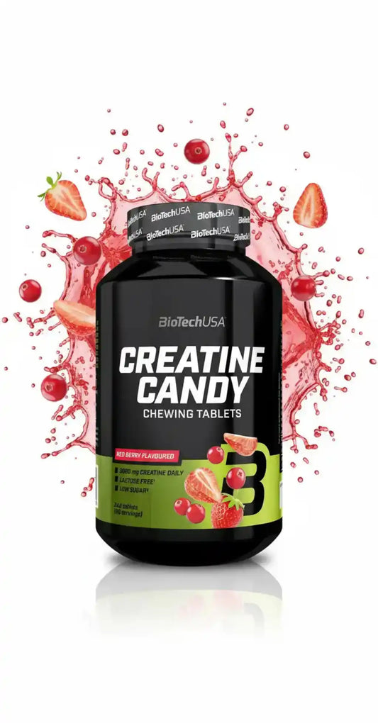 BioTech USA Creatine Candy, 240 Kautabletten
