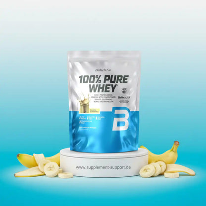 100% Pure Whey Protein Pulver 900g Tüte