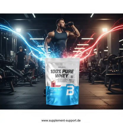 100% Pure Whey Protein Pulver 900g Tüte