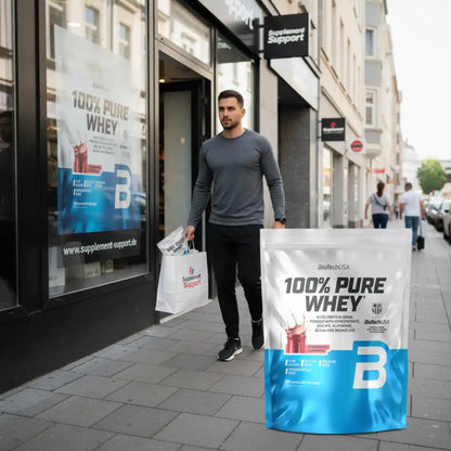 100% Pure Whey Protein Pulver 900g Tüte