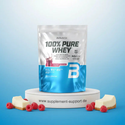 100% Pure Whey Protein Pulver 900g Tüte