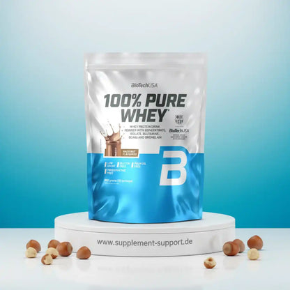 100% Pure Whey Protein Pulver 900g Tüte
