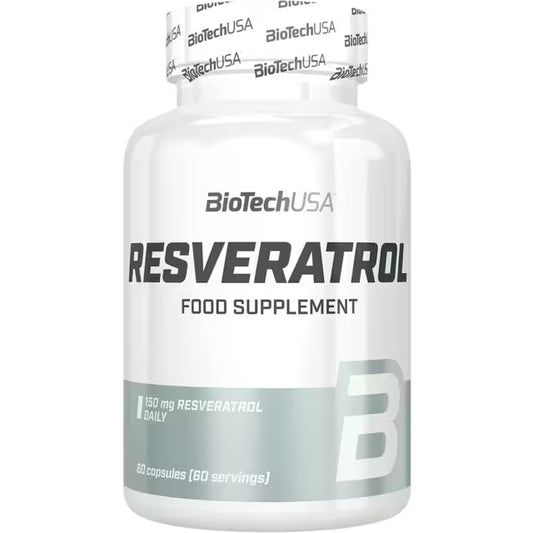 BioTech USA Resveratrol 60 Kapseln