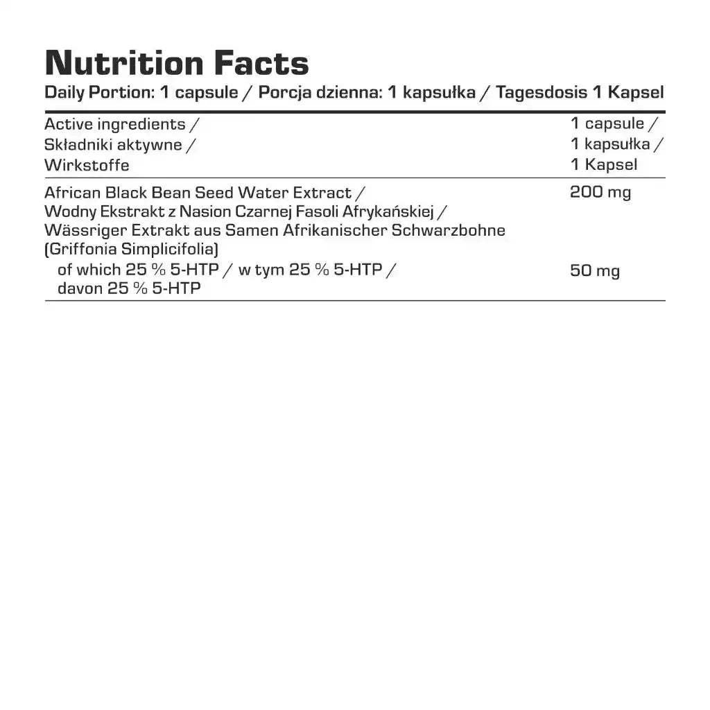 7Nutrition 5-HTP 200 mg, 100 Kapseln - Supplement Support