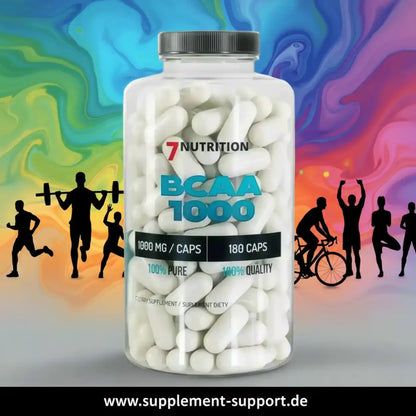 7Nutrition BCAA Kapseln 180 Stück 1000mg
