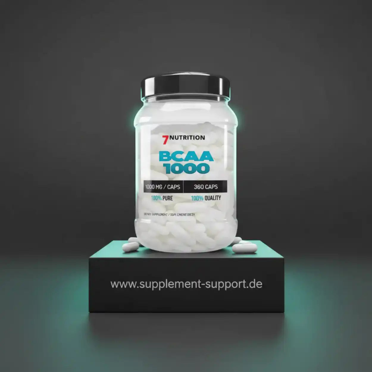 7Nutrition BCAA Kapseln 360 Stück 1000mg