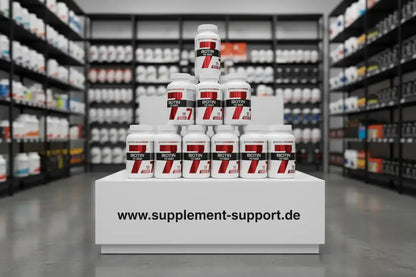 Biotin 10.000 mcg Nahrungsergänzungsmittel in Pyramidenform im Supplement-Store