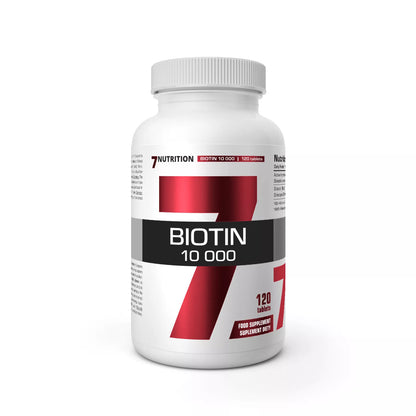 7Nutrition Biotin 10.000 120Tab - Supplement Support