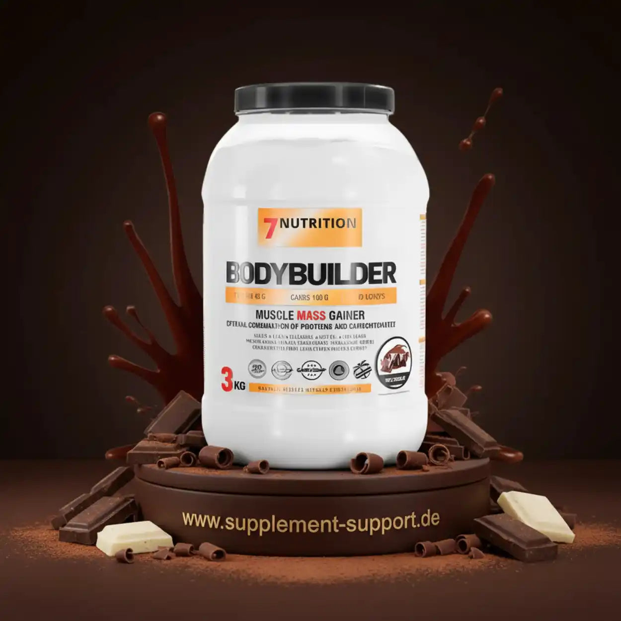 7Nutrition Gainer pour bodybuilders 3000 g