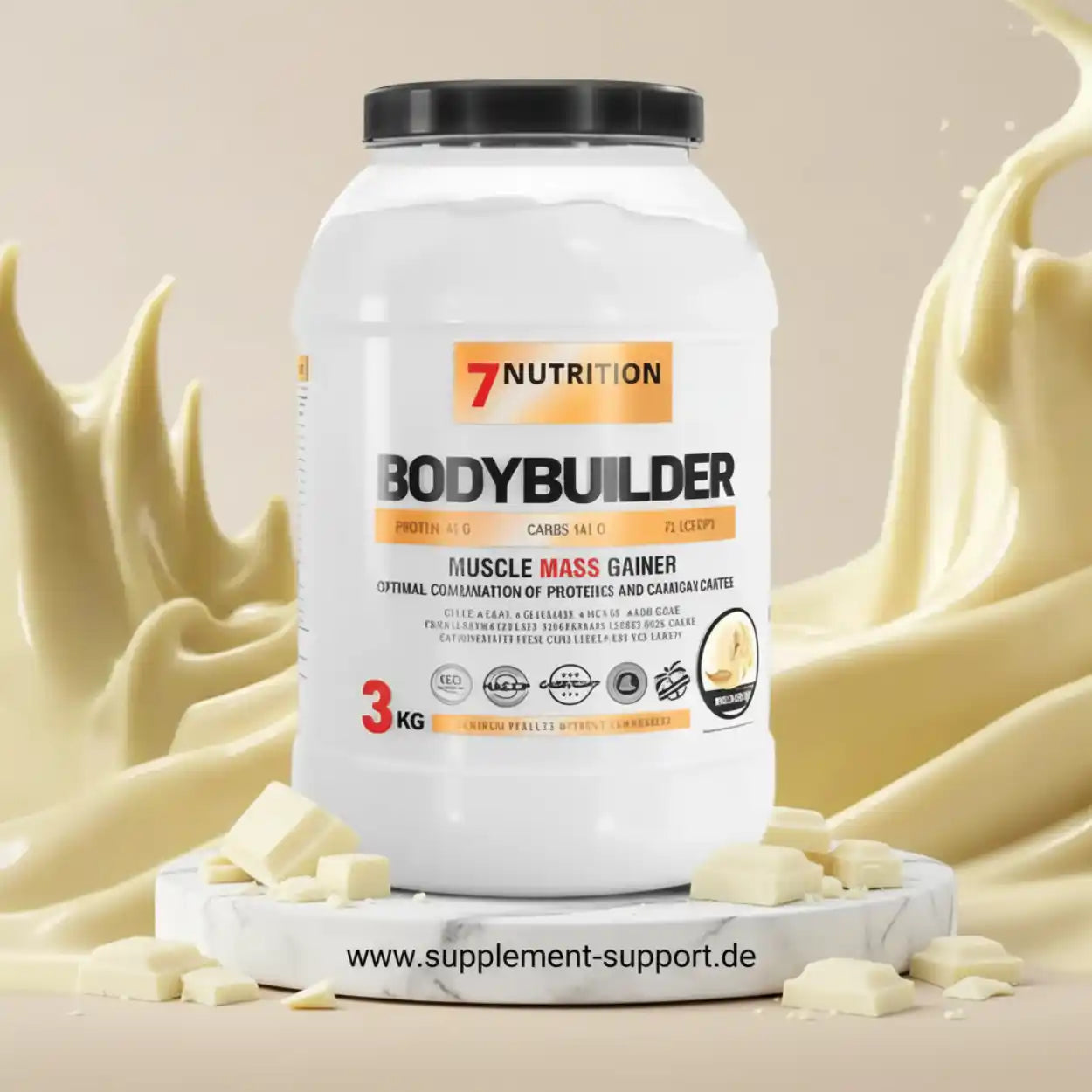 7Nutrition Gainer pour bodybuilders 3000 g