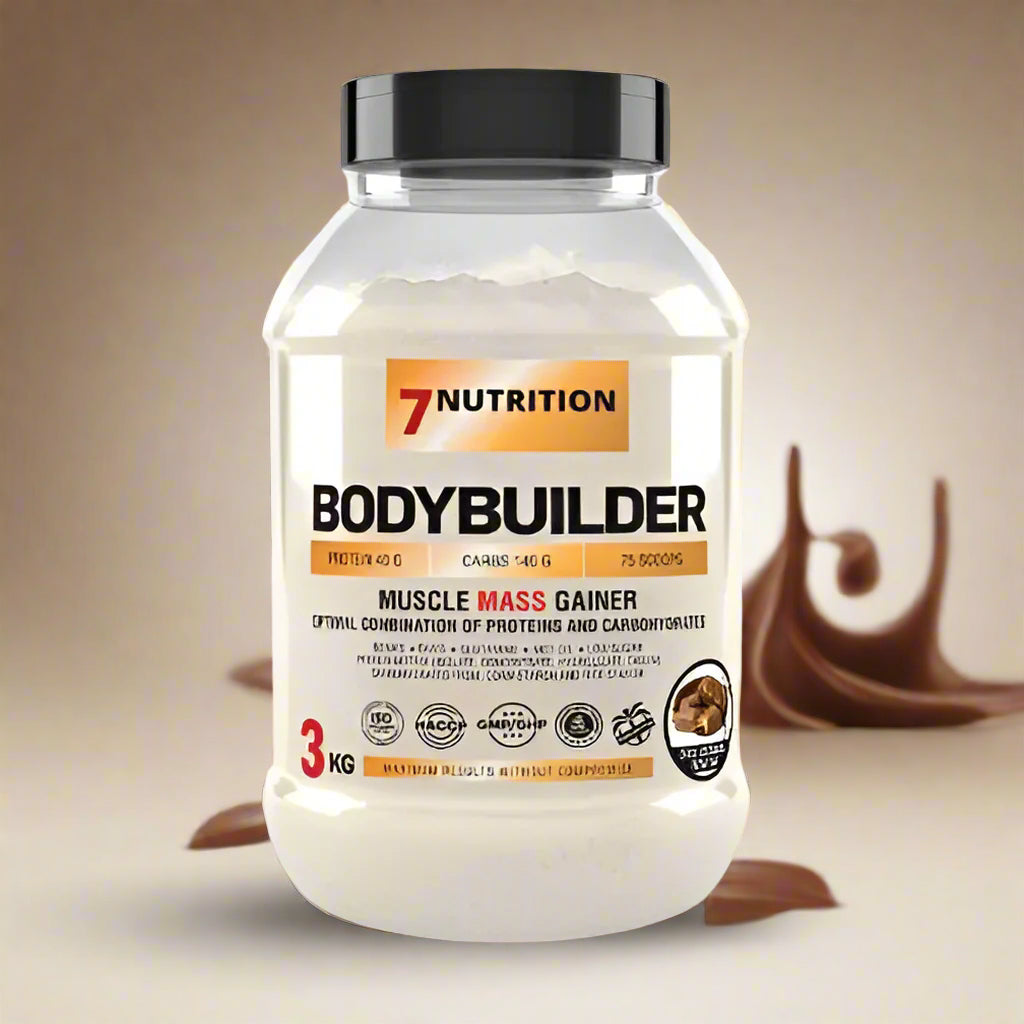 7Nutrition Bodybuilder Mass Gainer 3000g - für Masse und Muskelaufbau ...