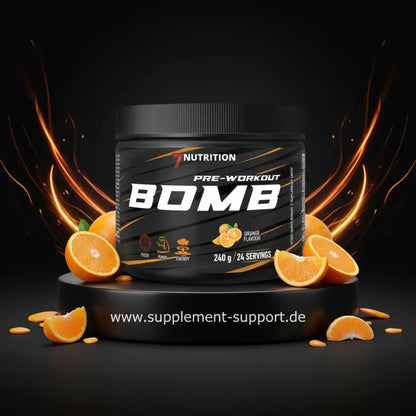 7Nutrition Bomb Booster - 240g Orange
