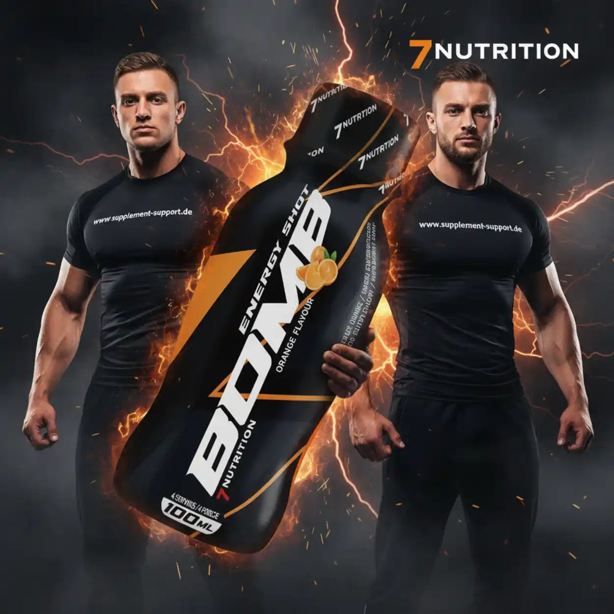 7Nutrition Bomb Energy Booster Shot Pré-Entraînement 100ml
