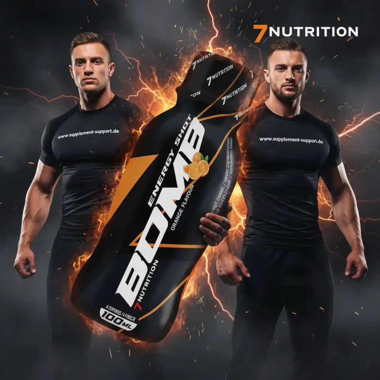 7Nutrition Bomb Energy Pre Workout Booster Shot 100ml