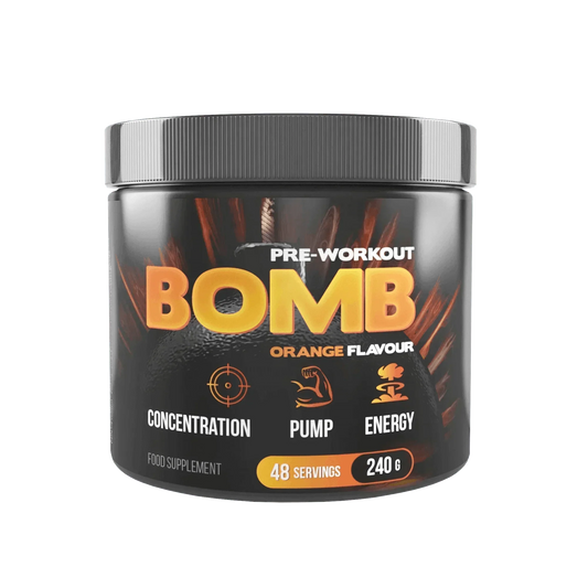 7Nutrition BOMB Pre Workout Booster 240g - Supplement Support