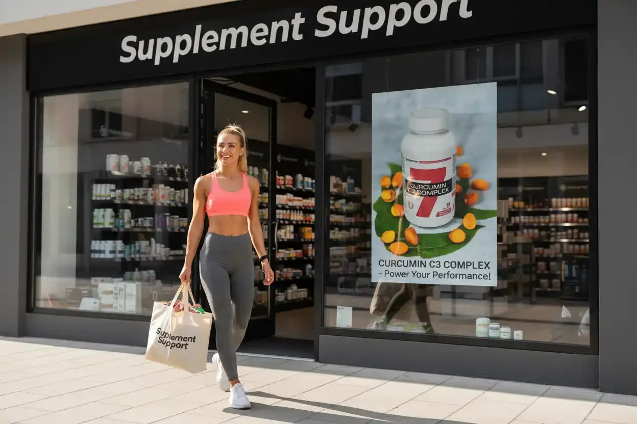 7Nutrition Curcumin C3 Complex 60 Kaps. 95% Curcuminoiden - Supplement Support
