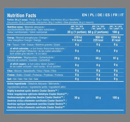 7NUTRITION CYCLIC DEXTRIN 900G - Supplement Support