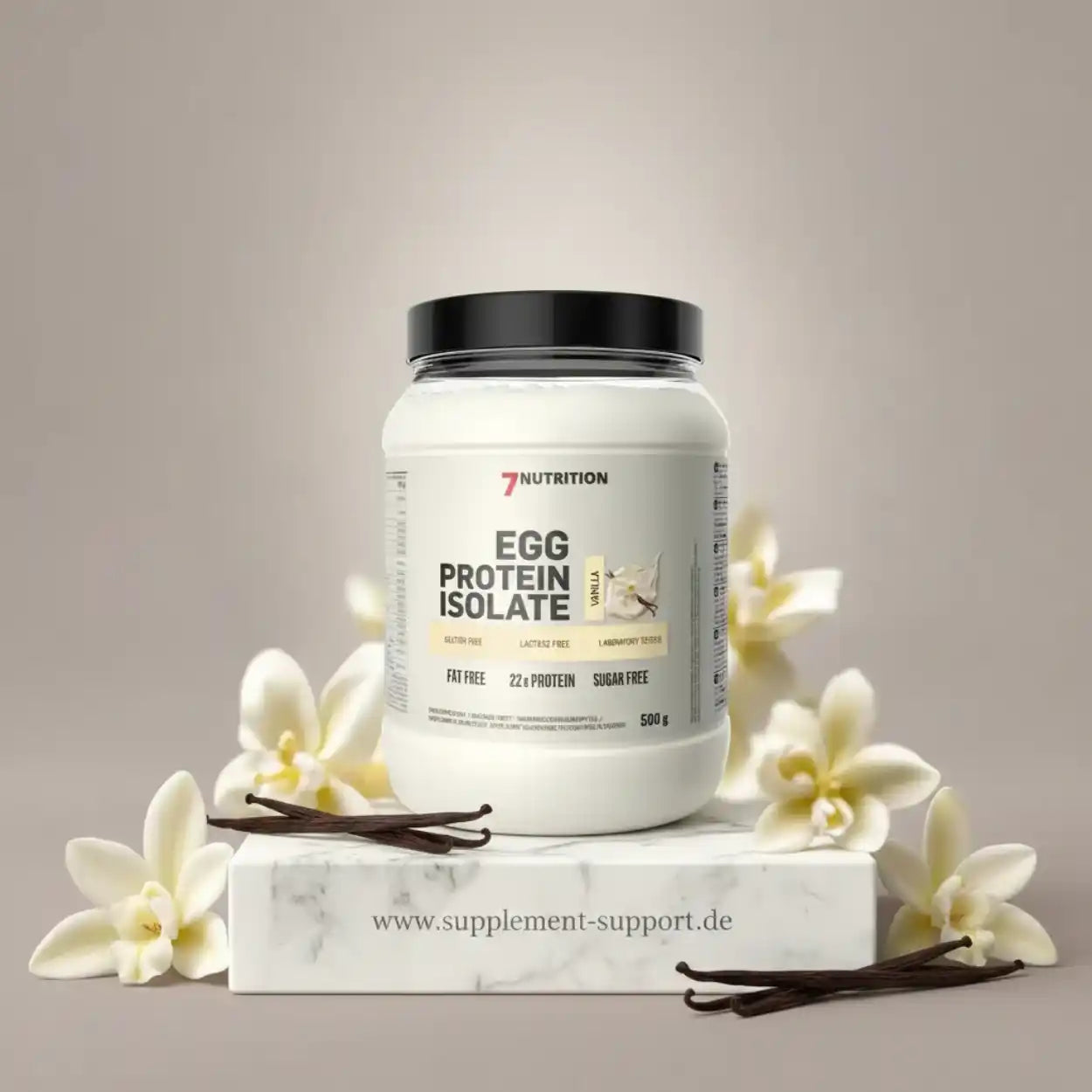 Isolat de protéines d'œuf 7Nutrition 500 g