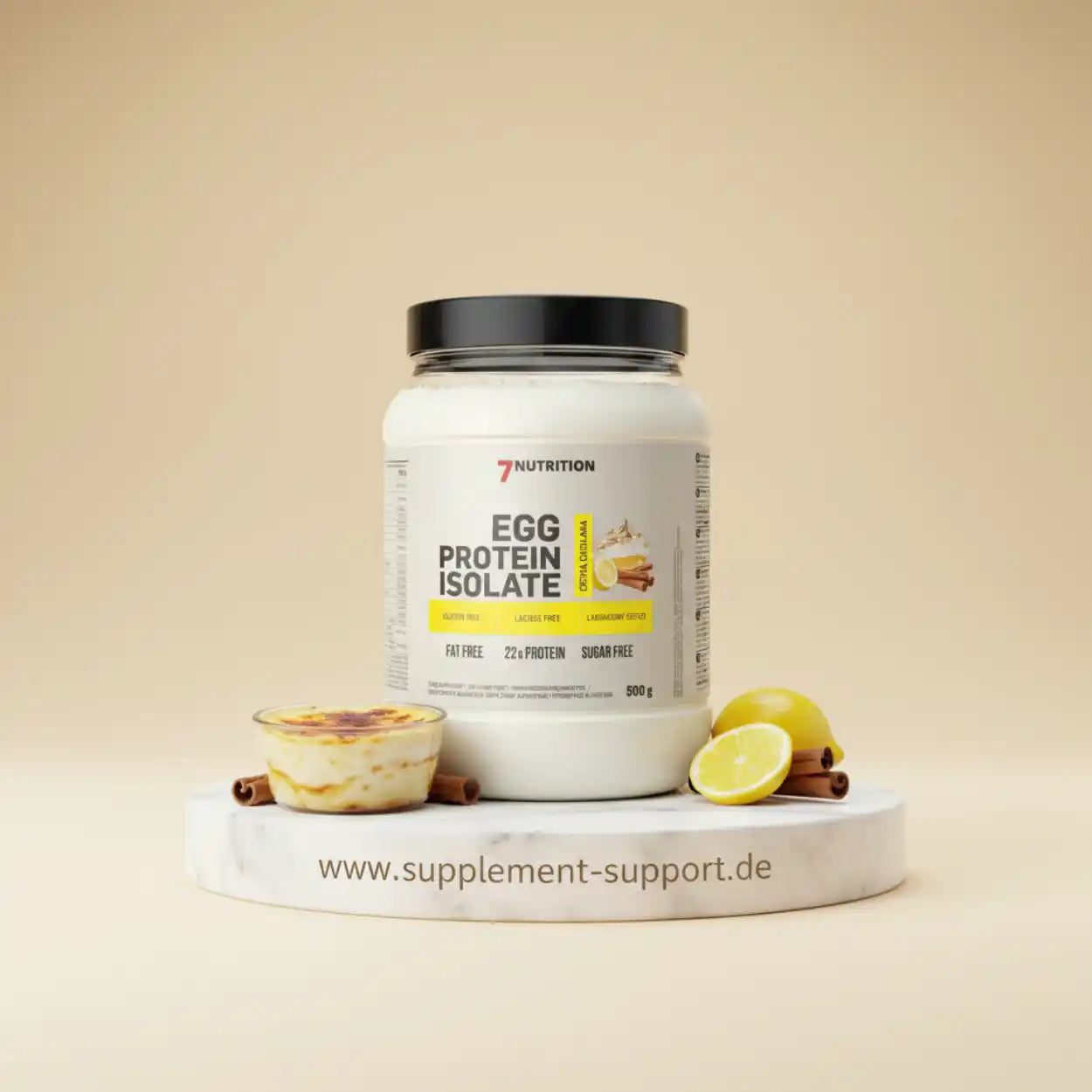 Isolat de protéines d'œuf 7Nutrition 500 g