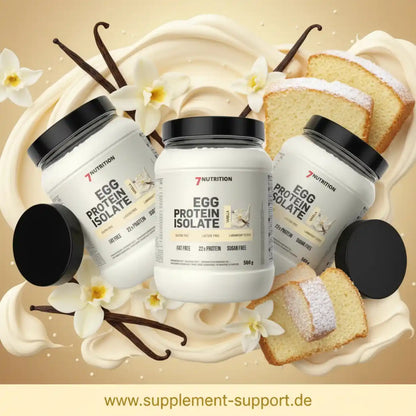 Isolat de protéines d'œuf 7Nutrition 500 g