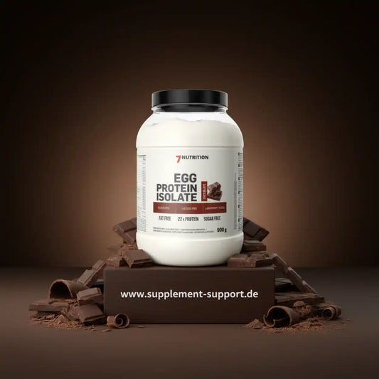 Eiweißpulver Schokolade – Ei-Protein Isolat, fett- & zuckerfrei, 900g