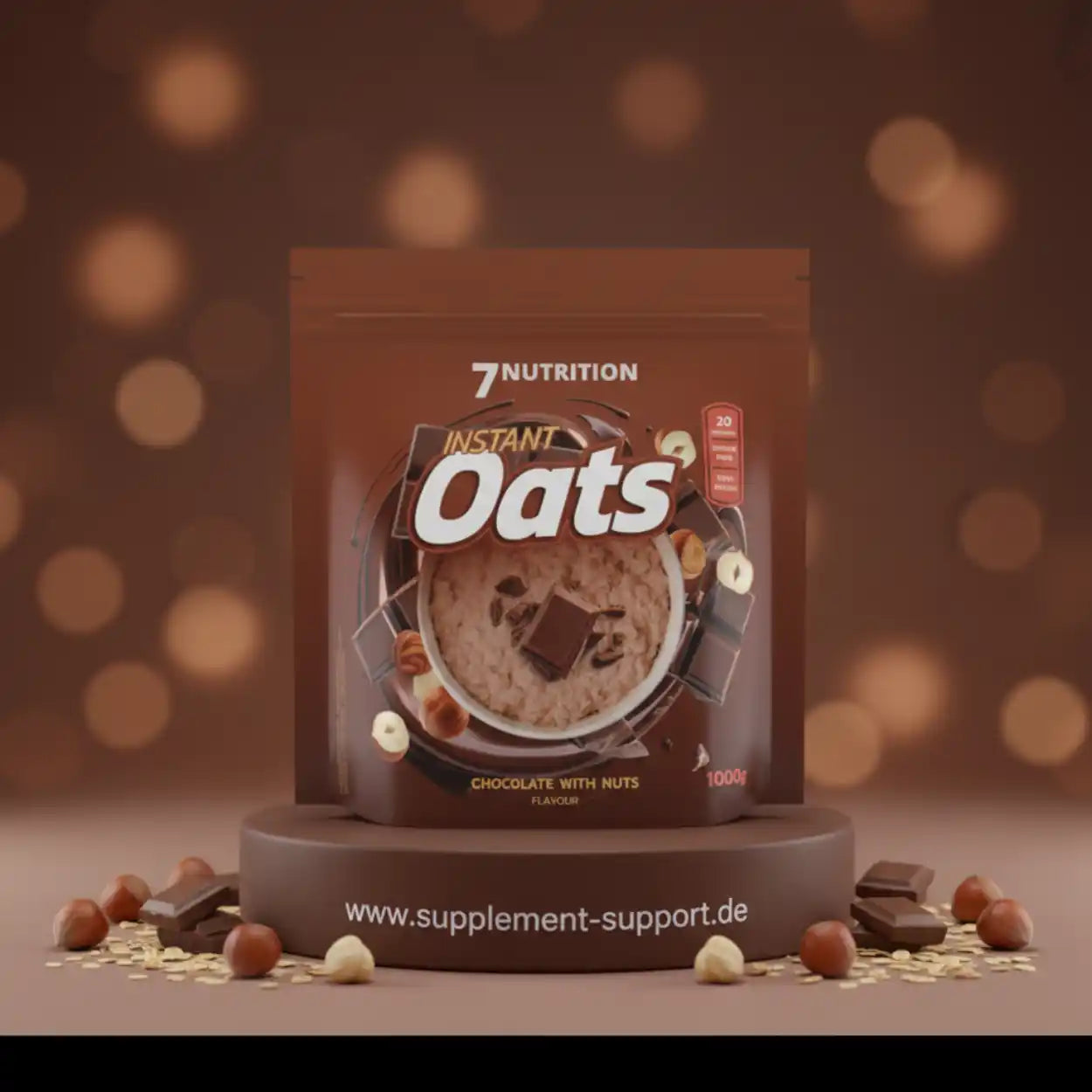 7Nutrition Instant Oats - 1000g - Supplement Support