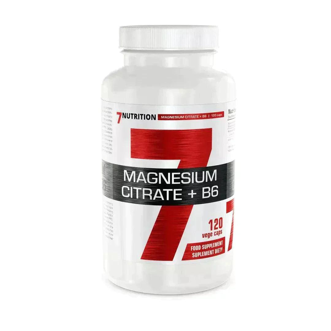 7Nutrition Magnesium Citrat 120 Vegan Kapseln - Supplement Support
