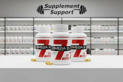 Omega-3-Kapseln von Supplement Support, Nahrungsergänzungsmittel für Sport und Gesundheit
