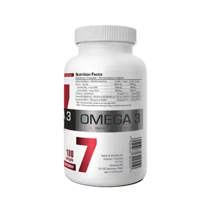 7Nutrition OMEGA 3 D3 + K2 180 softgels - Supplement Support