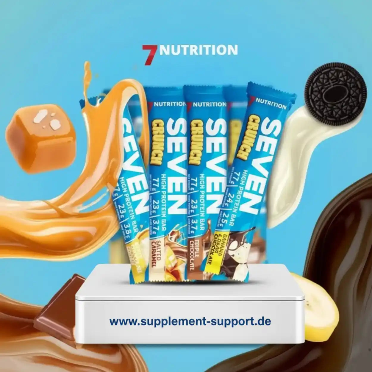 7NUTRITION SEVEN CRUNCH HIGH PROTEIN BAR 77g