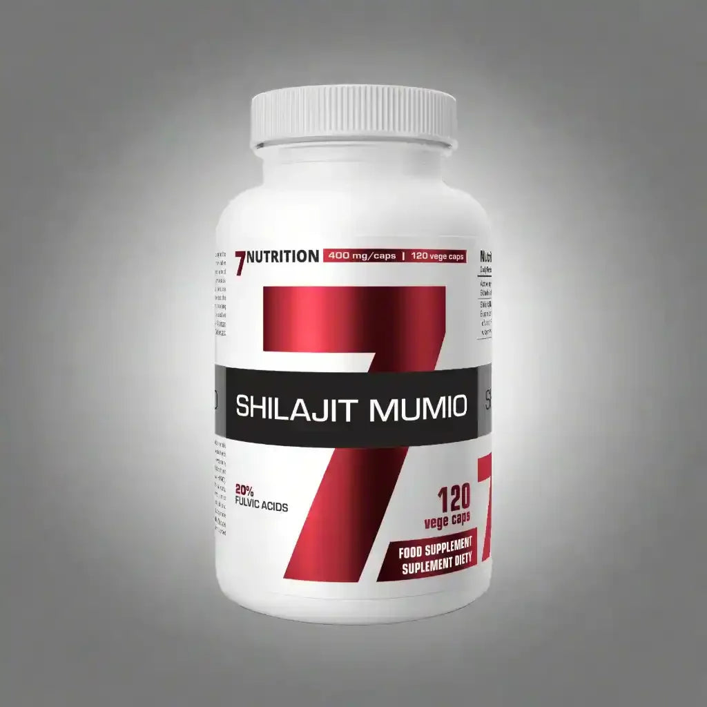 7Nutrition Shilajit Mumio - 120 Vegan Kaps. a´ 400mg - Supplement Support