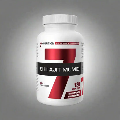 7Nutrition Shilajit Mumio - 120 Vegan Kaps. a´ 400mg - Supplement Support