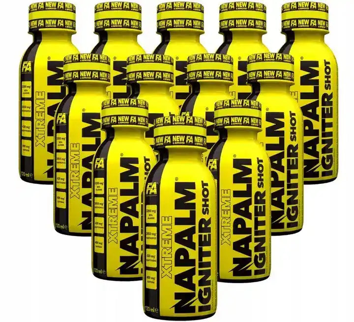 Napalm Xtreme Pre Workout Booster Shot 12x120ml