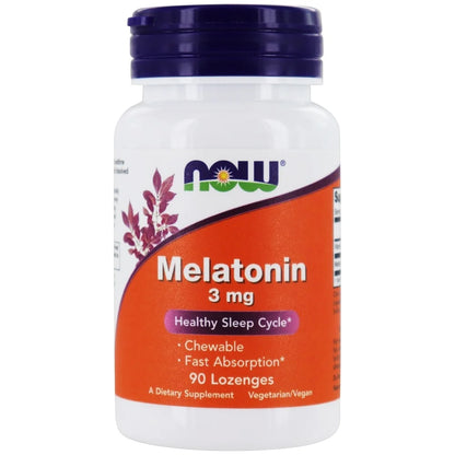 Now Foods, Sleep Support 3 mg, 90 Lutschtabletten