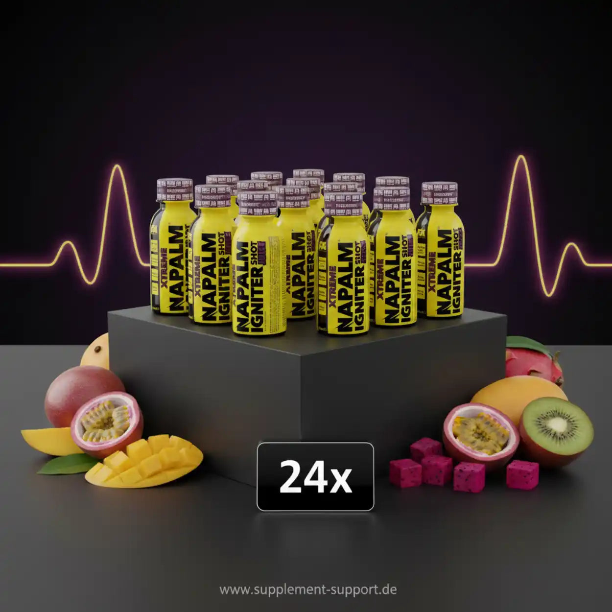 Napalm Xtreme Pre Workout Booster  Shot 24x120ml