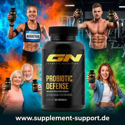 Gamme de santé GN Probiotic Defense · 60 gélules.
