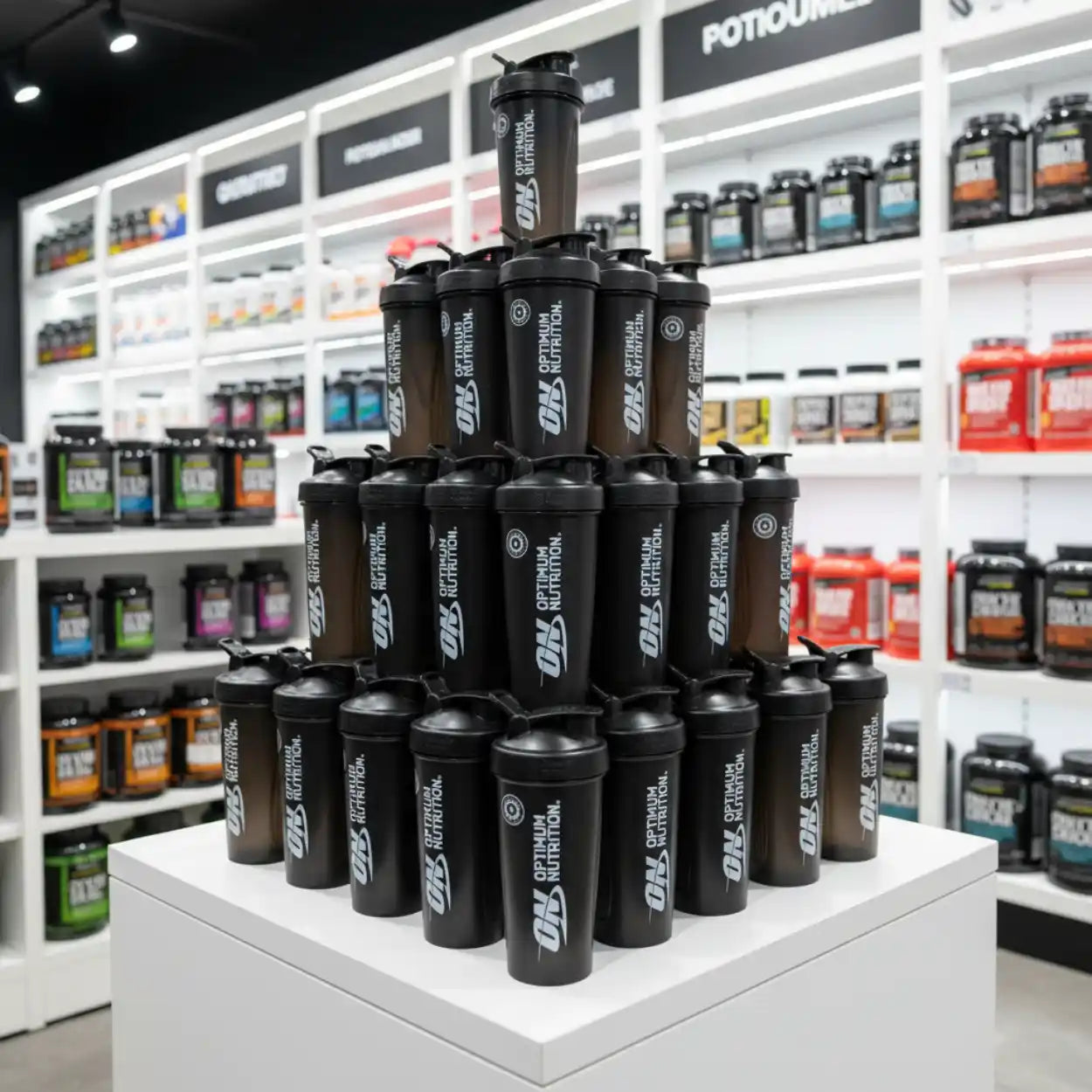 Optimum Nutrition Smartshake Revive Shaker – 750 ml – Schwarz