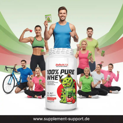 100% Pure Whey Protein Pulver 900g