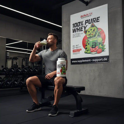 100% Pure Whey Protein Pulver 900g