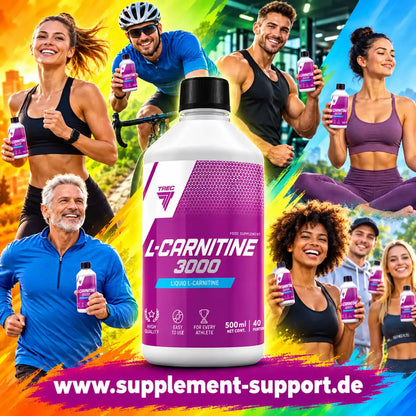 TREC NUTRITION L-Carnitine 3000 flüssiges Nahrungsergänzungsmittel für Sportler