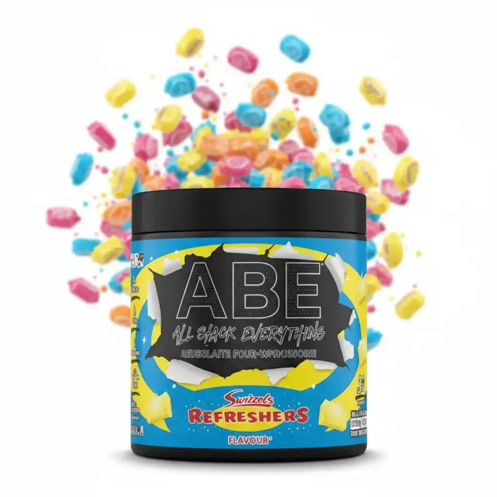 ABE All Jack Everythin Swizzels Refreshers Geschmack – bunte Kaugummis für Sportnahrung & Booster