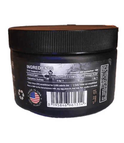 Agma-tin 50g Pre Workout Pump Booster - Supplement Support