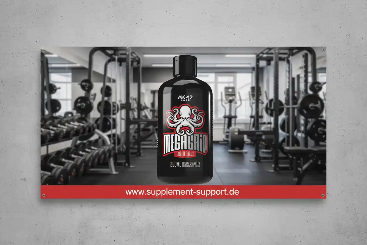 AK47 Labs Mega Grip Liquid Chalk 250ml im Fitnessstudio, www.supplement-support.de, Sportnahrung