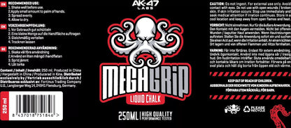 AK47 Labs MEGA GRIP LIQUID CHALK - 250ML - Supplement Support