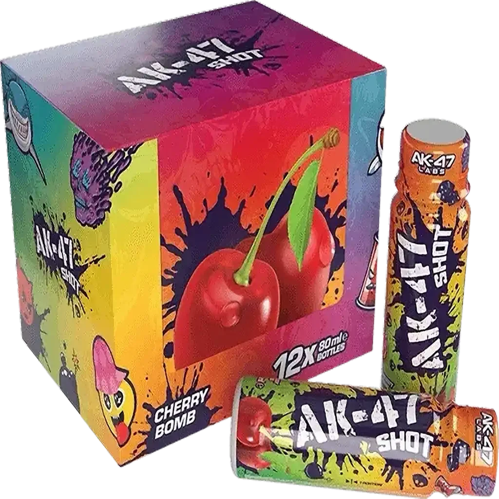 AK47 labs Pre Workout Booster SHOT, 12x80ML - Supplement Support
