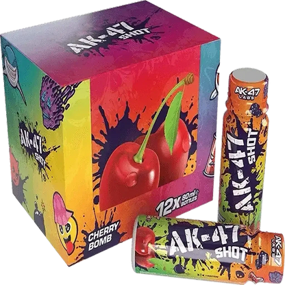 AK47 labs Pre Workout Booster SHOT, 12x80ML - Supplement Support
