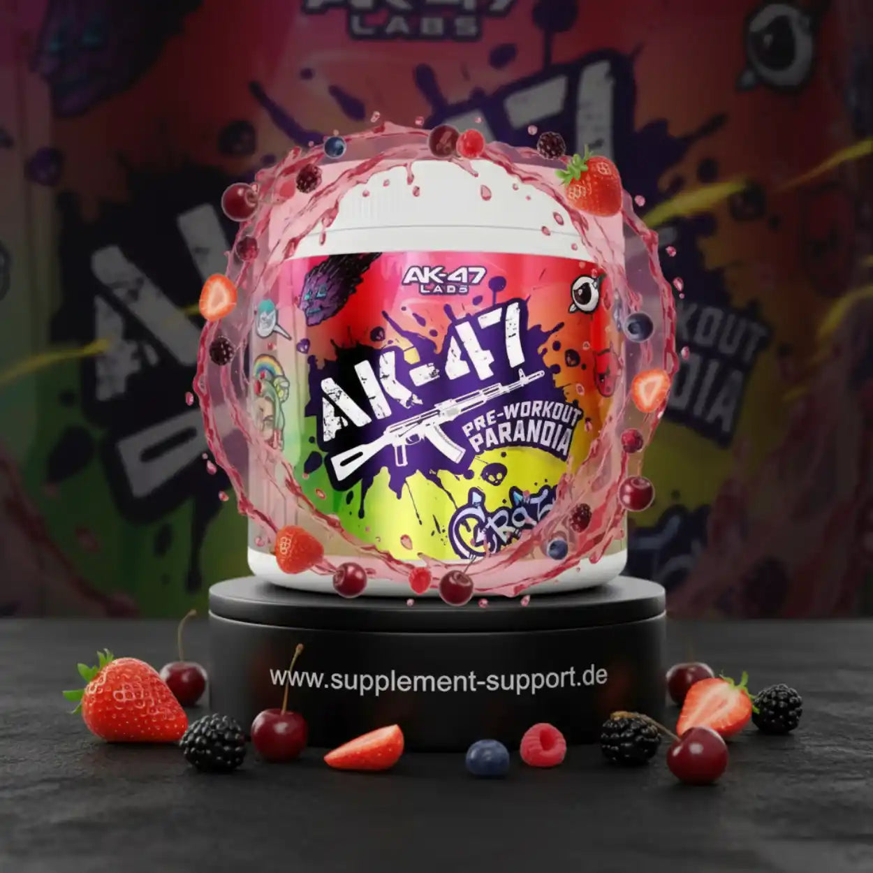 AK47 Pre Workout Booster Paranoia 240g
