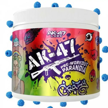 AK47 Pre Workout Booster Paranoia 240g - Supplement Support